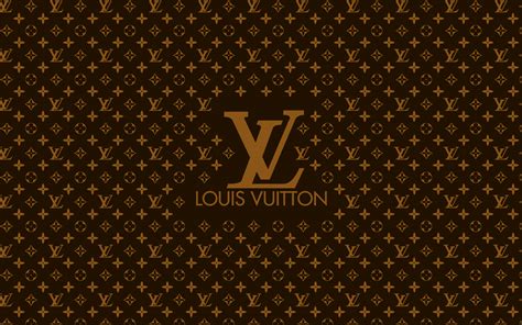 lv brand logo nude colour wallpaper